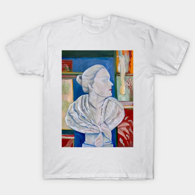 Sofie portrait bust T-Shirt by KirstenAngelArt